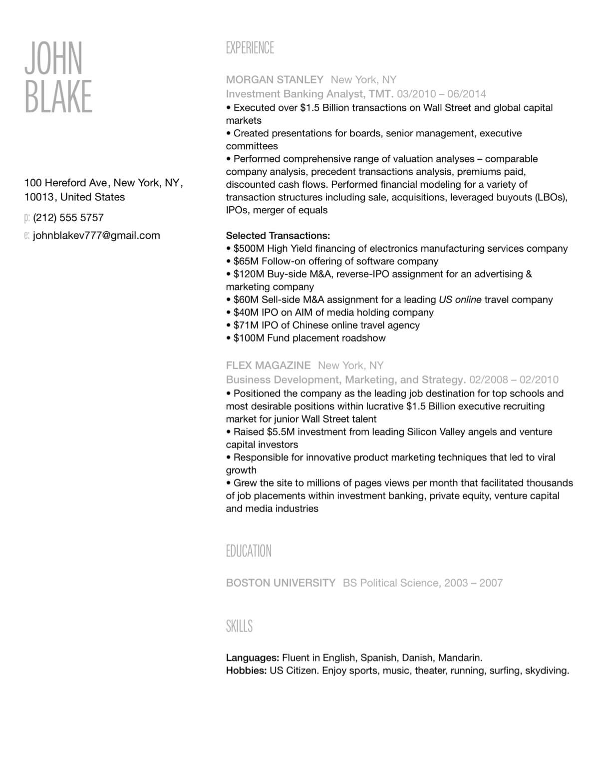 Design Your Future Resume